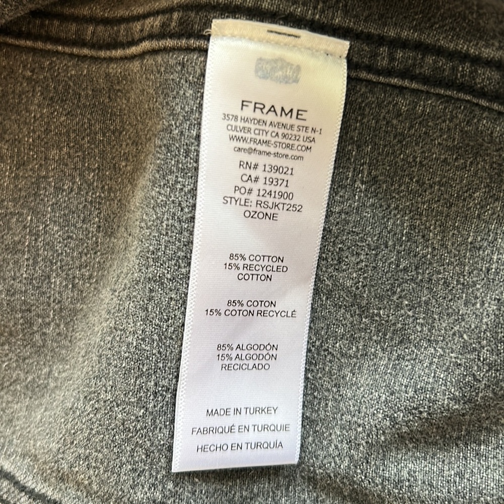 Frame Rosette Denim Jacket - Picture 7 of 8